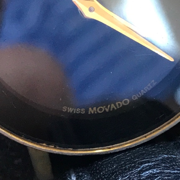 Vintage 80’s Movado wrist watch main image 6